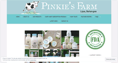 Desktop Screenshot of pinkiesfarm.com